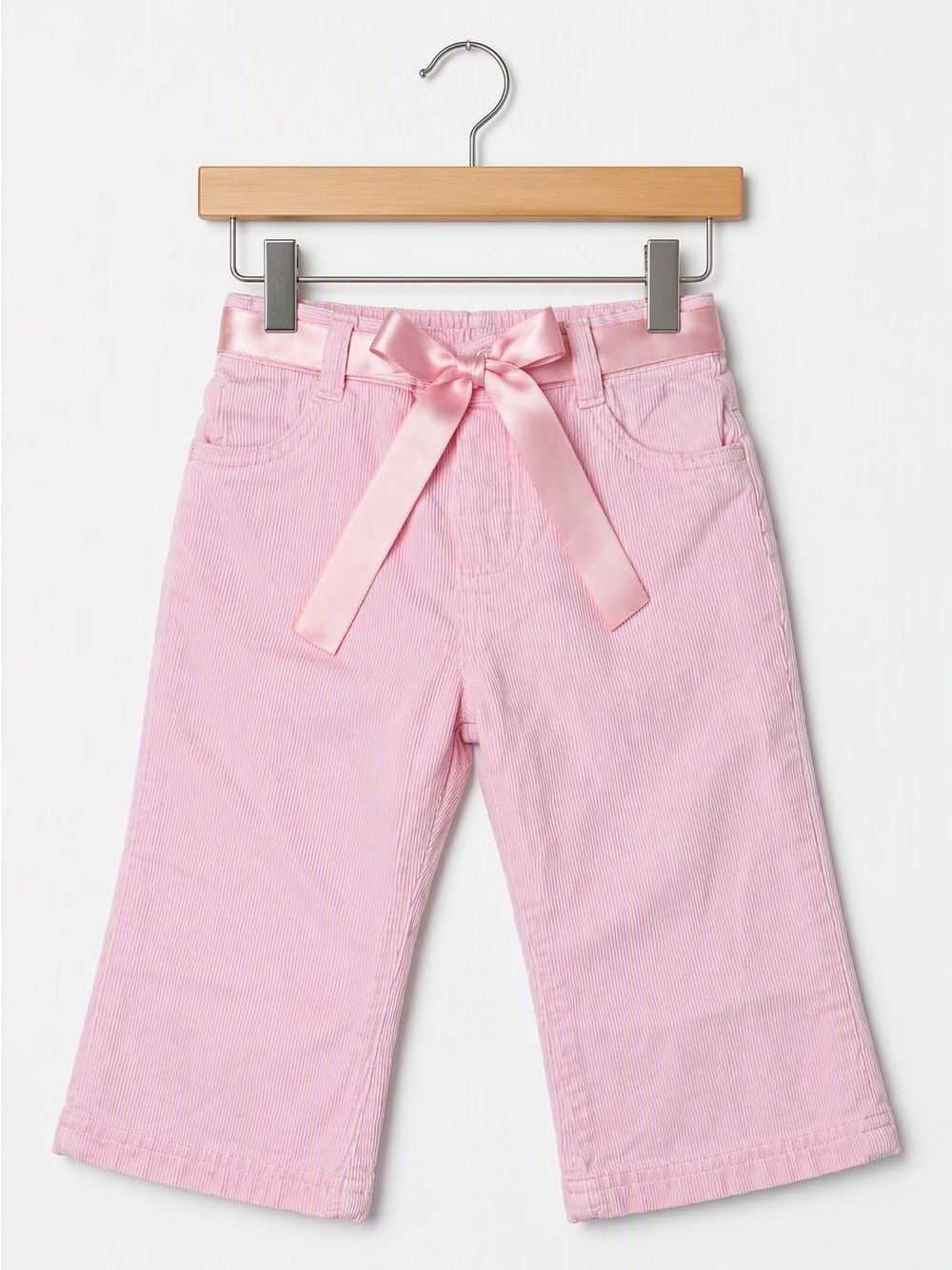 Pink Corduroy Elastic Waist Pants 18M Coquette Barbie indie Cottagecore Style
